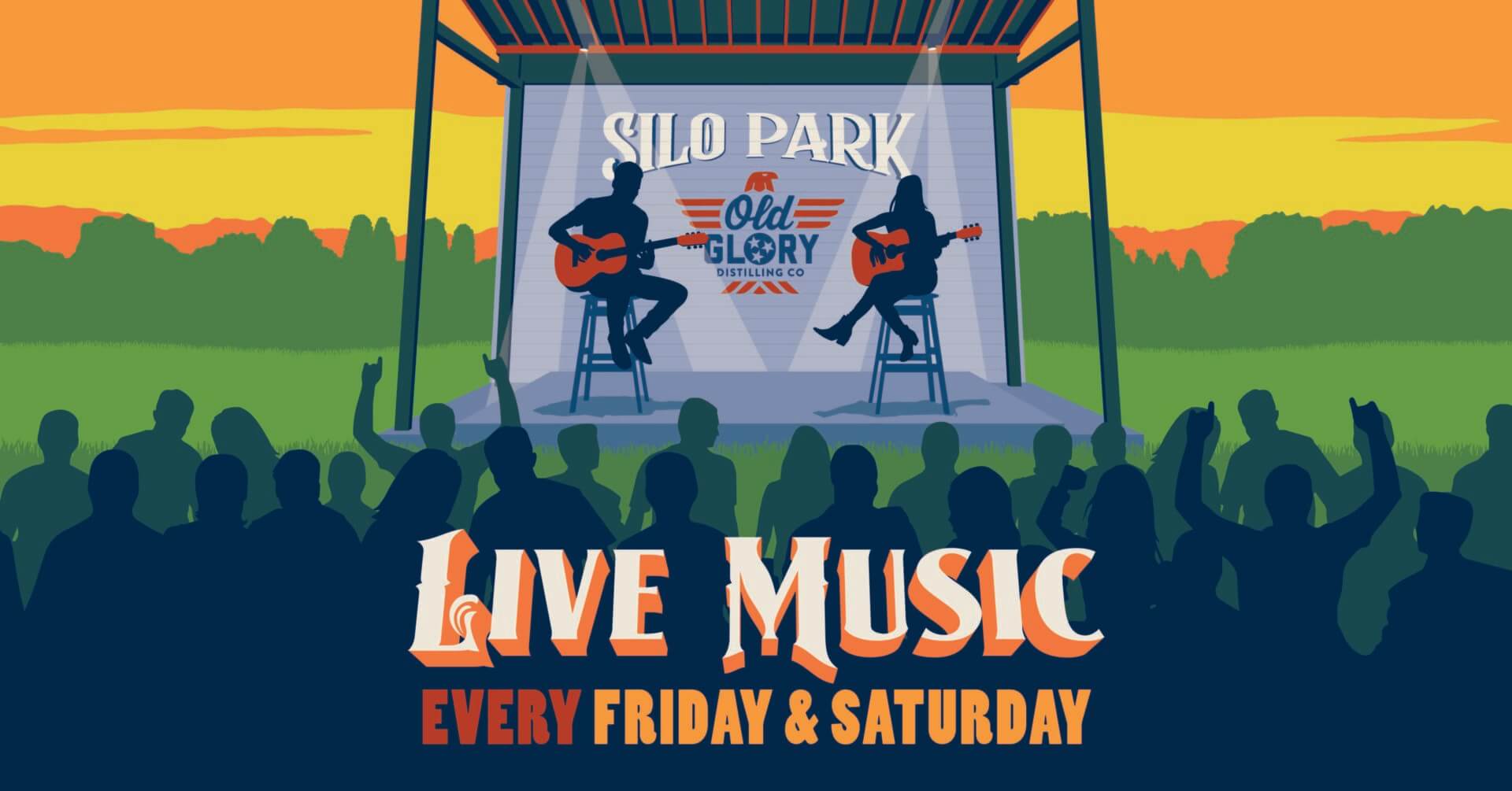 Saturday Live Music in the Silo Park